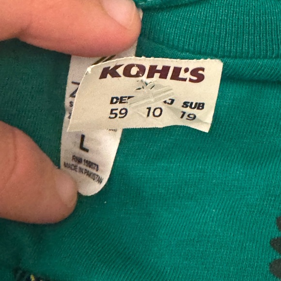 Disney Son Mickey Green Zuni Sportswear Shirt - Picture 3 of 3